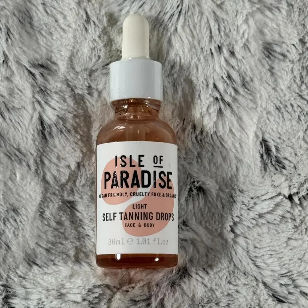 Isle of Paradise Light Self‎ Tanning Drops 1.01 oz 30 ml 75% Full